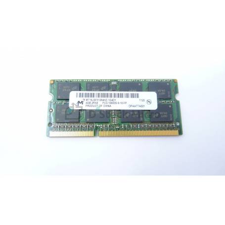 dstockmicro.com Mémoire RAM Micron MT16JSF51264HZ-1G4D1 4 Go 1333 MHz - PC3-10600S (DDR3-1333) DDR3 SODIMM
