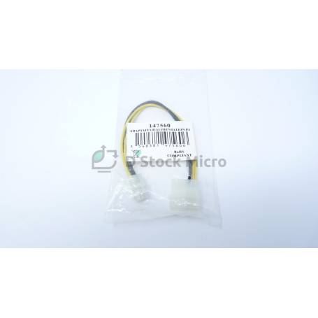 dstockmicro.com Câble adaptateur d'alimentation pour carte mère P4 - 147560