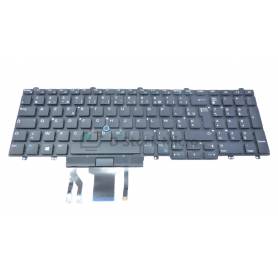 Keyboard AZERTY - MP-13P5 - 0WCKVN for DELL Precision 7520