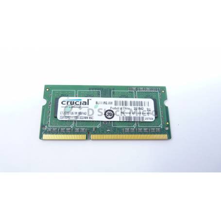 dstockmicro.com Mémoire RAM Crucial CT2G3S1067M.M8FKD 2 Go 1066 MHz - PC3-8500S (DDR3-1066) DDR3 SODIMM