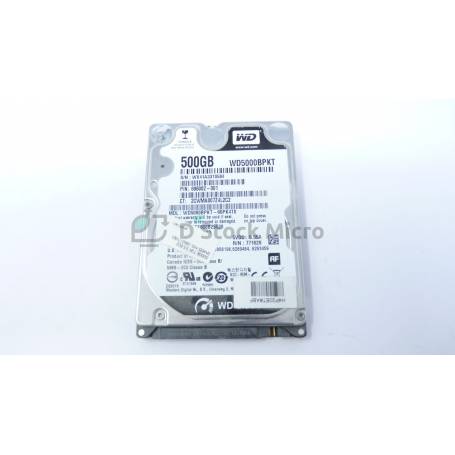 dstockmicro.com Western Digital WD5000BPKT-66PK4T0 500GB 2.5" SATA Hard Drive HDD 7200 RPM