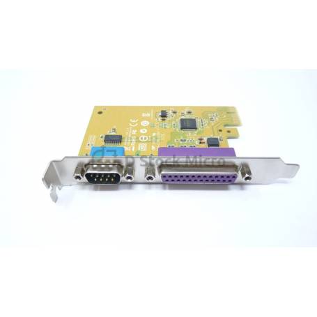 dstockmicro.com DELL 0YCJ65 serial (RS232 DB9) and parallel (DB-25) expansion card - PCI-e