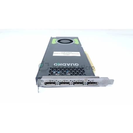 Carte Graphique NVIDIA Quadro PNY P4000 - 8Go GDDR5, 4x DisplayPort, Pour Professionnels