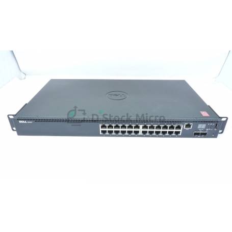 dstockmicro.com Dell Networking N2024 Switch - 24 x 10/100/1000 + 2 x 10 Gigabit SFP+ - POE