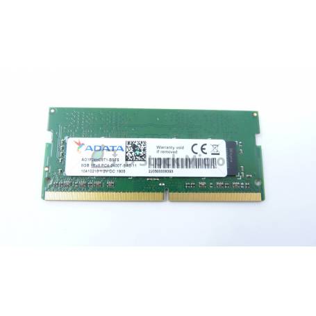 dstockmicro.com Mémoire RAM Adata AO1P24HC8T1-BSFS 8 Go 2400 MHz - PC4-19200 (DDR4-2400) DDR4 SODIMM