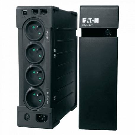 dstockmicro.com Inverter EATON Ellipse ECO 650 USB FR with new battery 12V 7.2AH