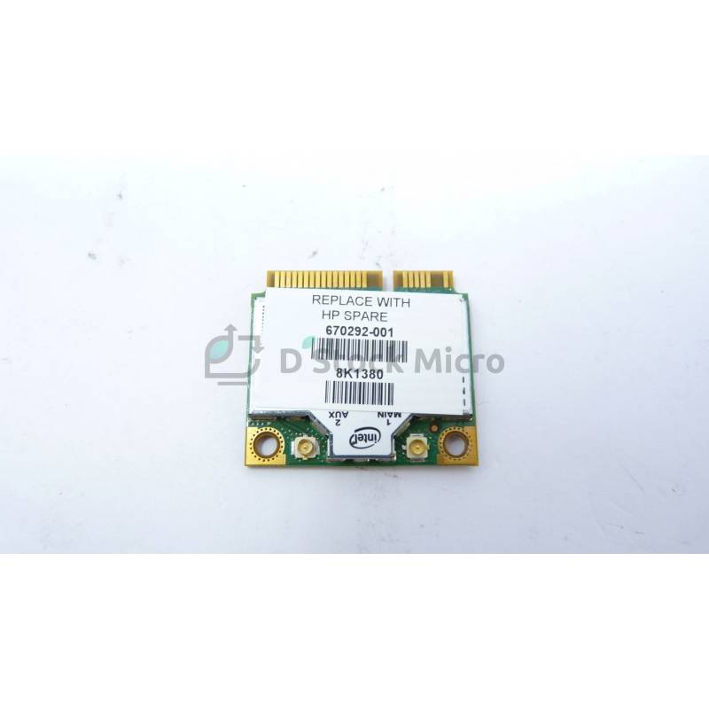 Scheda WiFi Intel Centrino Advanced-N 6235 Per HP Zbook 15 – 670292-001 Usata