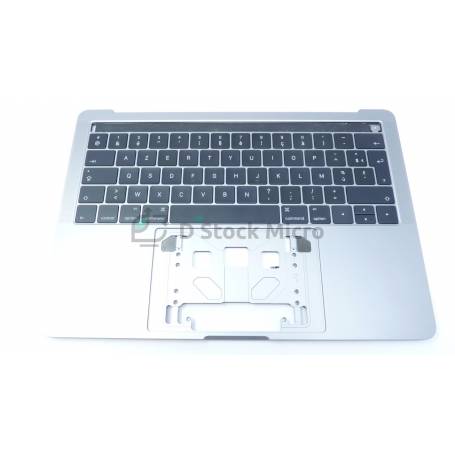 dstockmicro.com Palmrest Clavier AZERTY pour Apple MacBook Pro A1706 - EMC 3163 Sans Touchbar