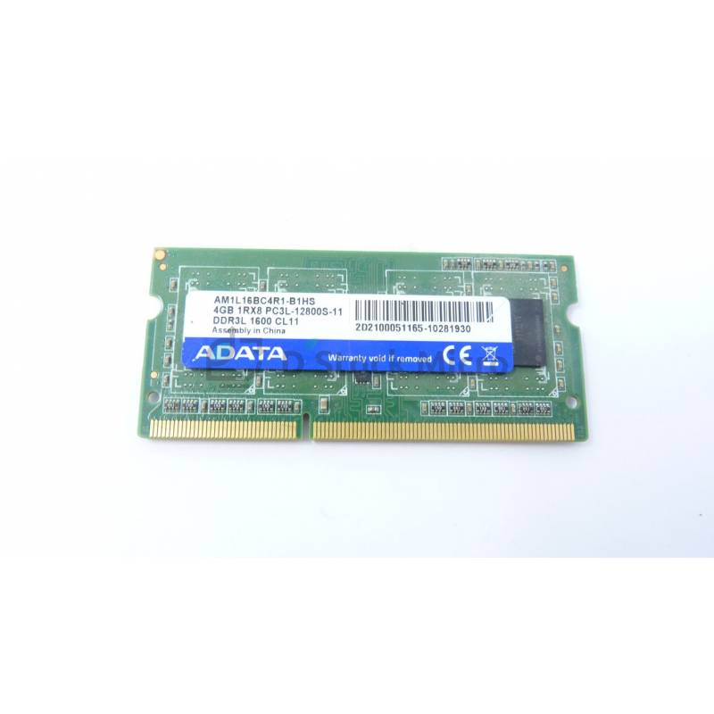 Adata AM1L16BC4R1-B1HS 4GB 1600MHz RAM Memory PC3L-12800S (DDR3