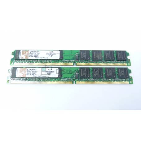 dstockmicro.com Mémoire RAM KINGSTON KVR667D2N5K2/2G 2 GB Kit (2 x 1 GB) 667 MHz - PC2-5300 (DDR2-667) DDR2
