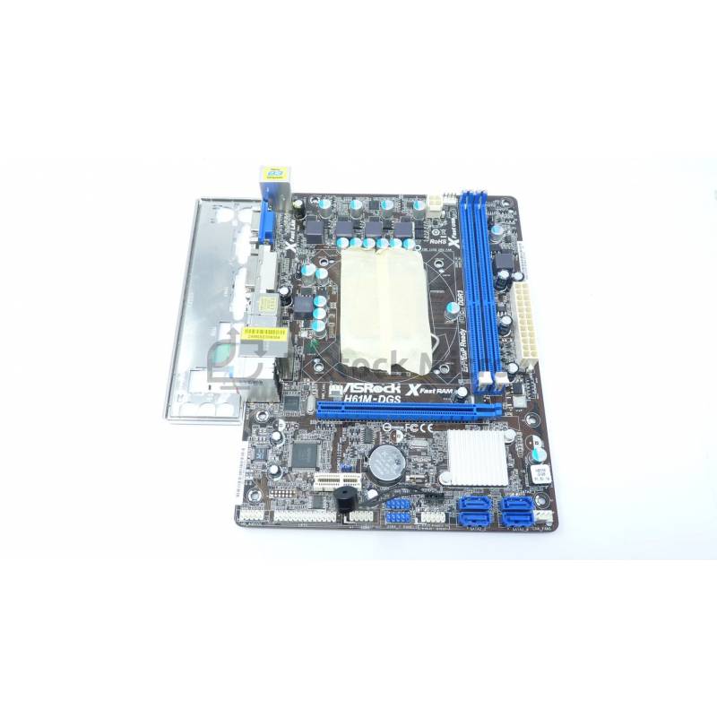 ASRock H61M-DGS Micro ATX Motherboard Socket LGA1155 DDR3 DIMM