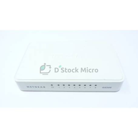 dstockmicro.com Switch Netgear GS208 non manageable - 8 ports Gigabit Ethernet (10/100/1000)