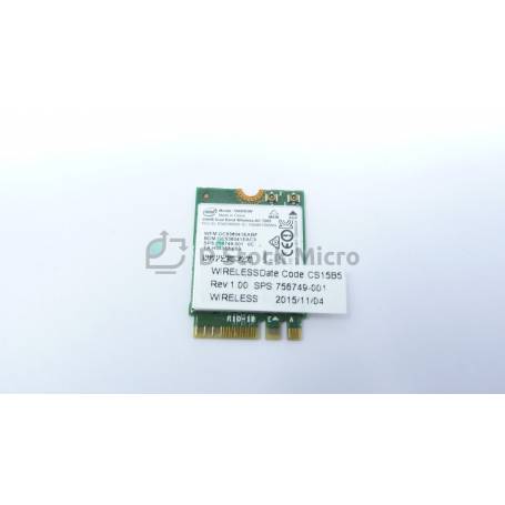 dstockmicro.com Carte wifi Intel 7265NGW HP ZBook 15u G2 756749-001