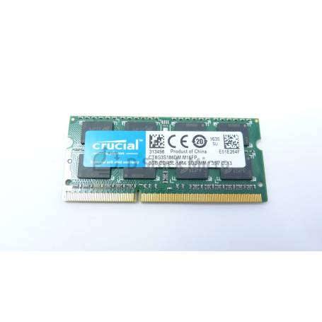 dstockmicro.com Crucial CT8G3S186DM.M16FP 8GB 1866MHz RAM Memory - PC3L-14900 (DDR3-1866) DDR3 SODIMM