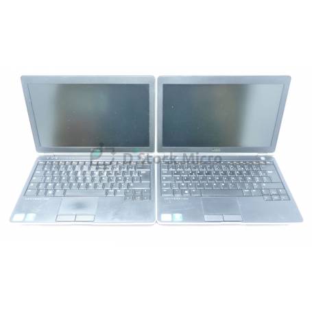 dstockmicro.com Lot de 2 Dell Latitude E6230 12.5" Processeur Intel® Core™ i5-3320M fonctionnels pour pièces