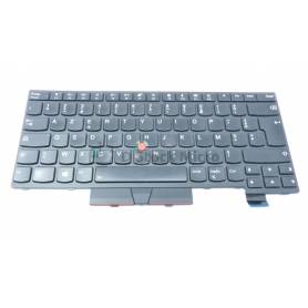 Keyboard AZERTY - SN5360BL - 01AX580 for Lenovo Thinkpad T470