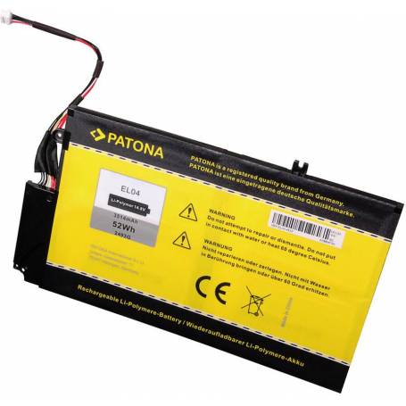 dstockmicro.com Batterie Patona EL04 pour HP Envy 4-1000,4-1100,4-1120EW,4-1120SW,4-1130EW