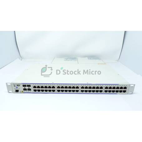 dstockmicro.com Switch Alcatel-Lucent OmniSwitch 6850E-P48 - Géré - 44 x 10/100/1000 + 4 x SFP Gigabit combiné - PoE+