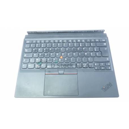 dstockmicro.com Palmrest - Clavier magnétique TP00089K1 - 01AW841 pour Lenovo ThinkPad X1 Tablet (3e gen.)