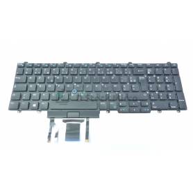 Keyboard AZERTY - MP-13P5 - 0WCKVN for DELL Latitude E5570