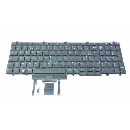 dstockmicro.com Keyboard AZERTY - MP-13P5 - 0WCKVN for DELL Latitude E5570