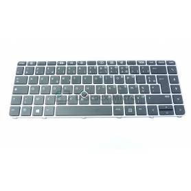 Keyboard AZERTY - 819876-051 - 836307-051 for HP EliteBook 840 G3