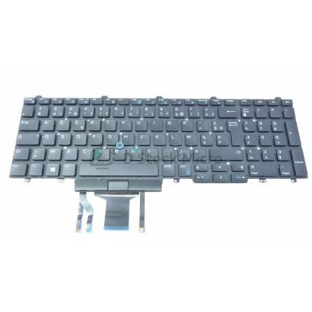 dstockmicro.com Keyboard AZERTY - SN7232BL - 0WCKVN for DELL Latitude 5590
