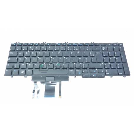dstockmicro.com Keyboard AZERTY - NSK-EQ0BC 0F - 0NHJ6Y for DELL Precision 7530