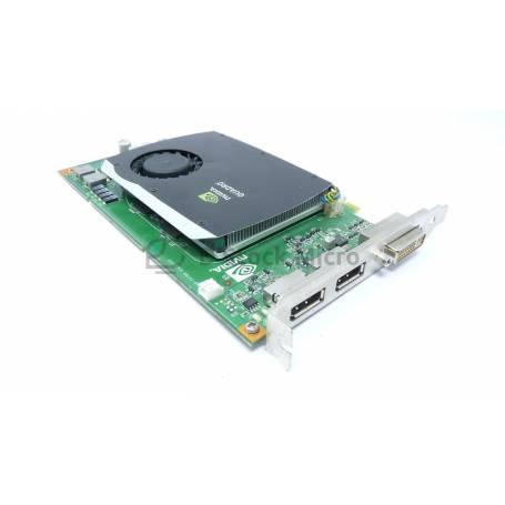 dstockmicro.com Carte vidéo PCI-E Dell Nvidia Quadro FX 580 512 Mo GDDR3 - 0R784K
