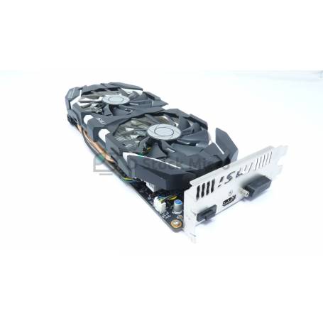 dstockmicro.com Carte vidéo PCI-E MSI Nvidia GeForce GTX 1060 6GB GDDR5 - GeForce GTX 1060 6GT OCV1