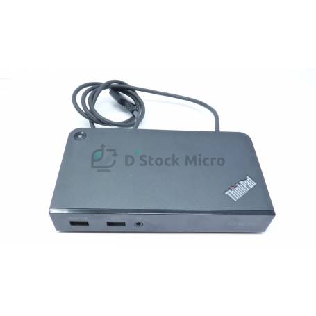 dstockmicro.com Lenovo Thinkpad OneLink DU9047S1/03X6296 40A4 Docking Station with 90 Watt PSU