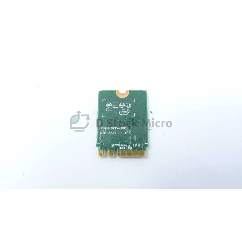 Carte Wi-Fi Intel 8265NGW Pour HP EliteBook 830 G5 - Occasion, Réf. 851594-001, Garantie 6 Mois