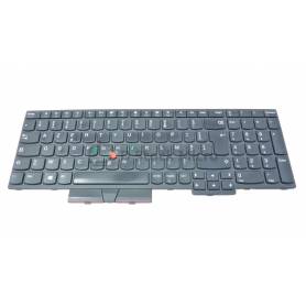 Keyboard AZERTY - SN8361 - 01ER511 for Lenovo Thinkpad T570 (Type 20JW, 20JX)