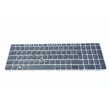 dstockmicro.com Keyboard AZERTY - HPM14N5 - 836623-051 for HP Elitebook 850 G4