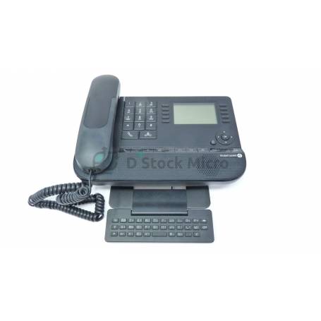 dstockmicro.com Alcatel-Lucent 8039 Phone With Keypad - Black with Headphone Jack