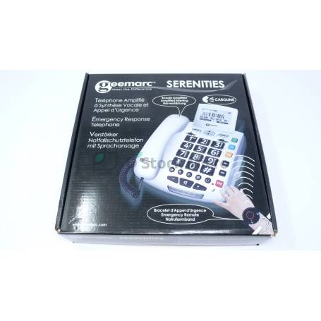 dstockmicro.com Geemarc Serenities corded phone without SOS bracelet