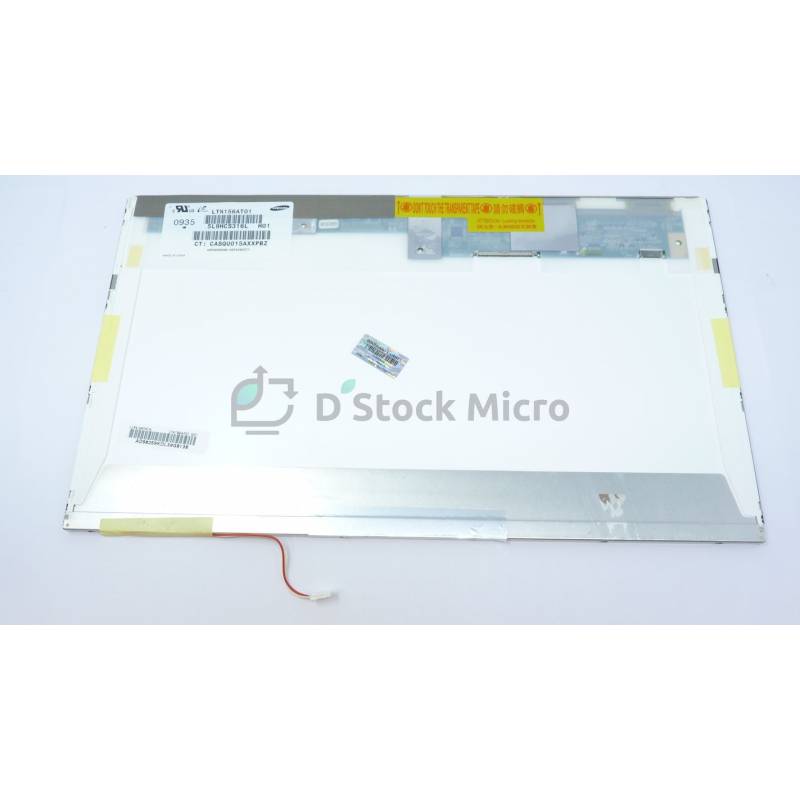 Dalle écran LCD LTN156AT01-H01 15.6" - Résolution 1366x768 HD - Connecteur 30 Broches - Neuf