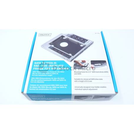 dstockmicro.com Cadre de montage Digitus DA-71108 pour disque dur 2.5" sur emplacement DVD