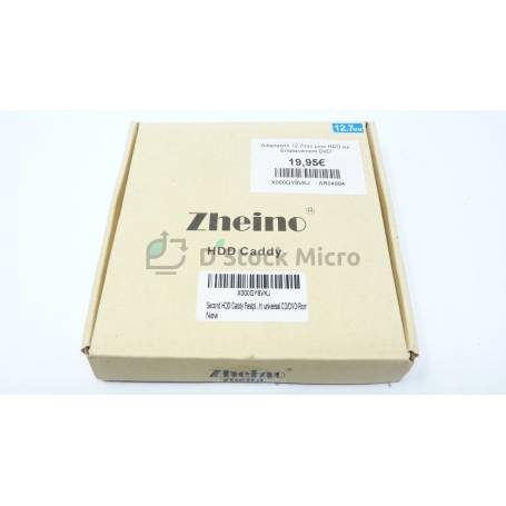 dstockmicro.com Cadre de montage 12.7mm Zheino X000GY8VKJ pour disque dur 2.5" sur emplacement DVD