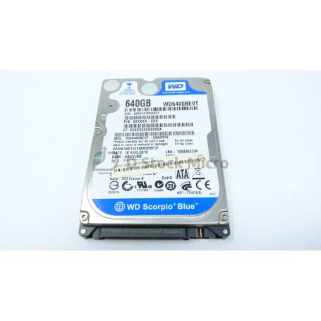 dstockmicro.com Western Digital WD6400BEVT-22A0RT0 640 GB 2.5" SATA 5400 RPM HDD Hard Drive