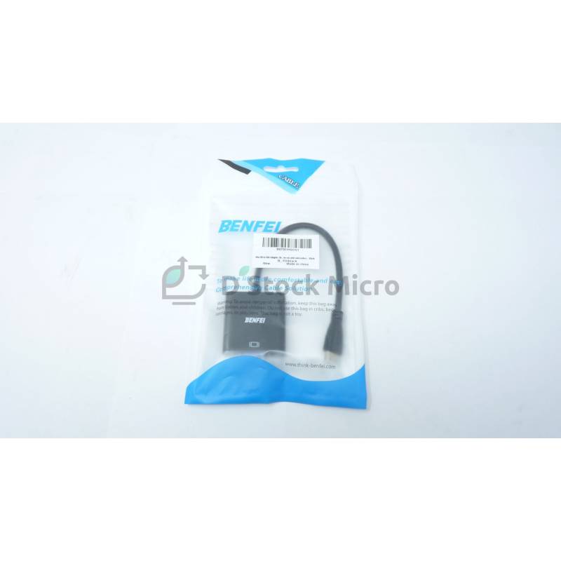 DTech Adaptateur série DB9 vers RJ45 RS232 mâle vers RJ