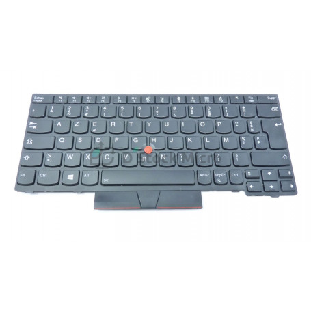 dstockmicro.com AZERTY Keyboard 01YP091 for Lenovo ThinkPad X280 Type 20KE