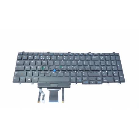 dstockmicro.com Keyboard QWERTY - SN7232BL - 0TF5M0 for DELL Latitude 5590