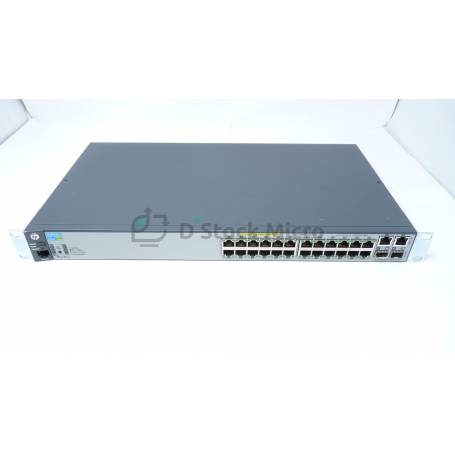 dstockmicro.com Switch HP 2620-24 PPoE+ / J9624A Géré - 24 x 10/100 + 2 x 10/100/1000 + 2 x SFP