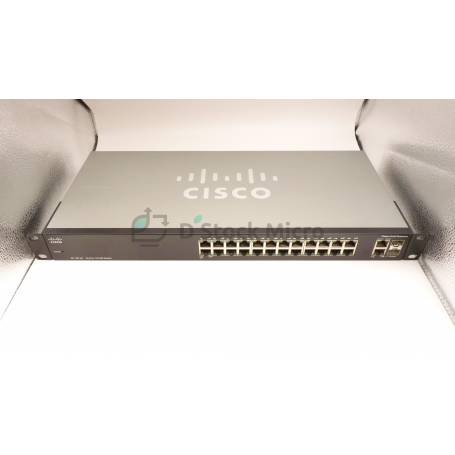 dstockmicro.com Switch Cisco SF102-24-EU 24 ports 10/100 + 2 × 1000Base-T / 2 × SFP