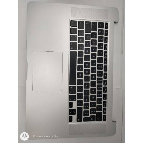 Palmrest - Touchpad - Clavier  -  pour Apple MacBook Pro A1398 - EMC 2876