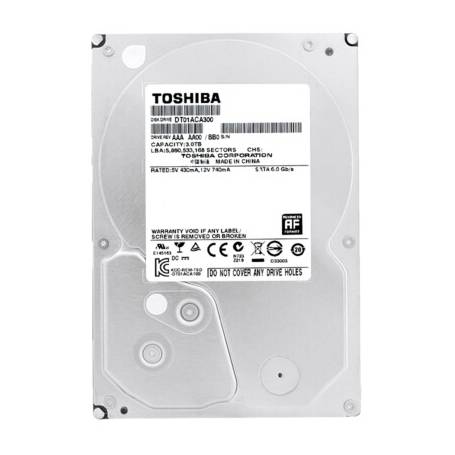 Toshiba DT01ACA300 3 To 3.5" SATA Disque dur HDD 7200 tr/min