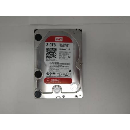 HDD WD Red WD30EFRX 3 To 5400 Trs Min 64 Mo Cache Sata III 3,5" Pouces NX HA500