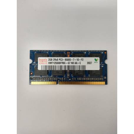 Mémoire RAM Hynix HMT125S6BFR8C-H9 2 Go 1333 MHz - PC3-10600S (DDR3-1333) DDR3 SODIMM