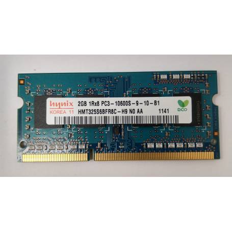 RAM memory Hynix HMT325S6BFR8C-H9 2 Go 1333 MHz - PC3-10600S (DDR3-1333) DDR3 SODIMM